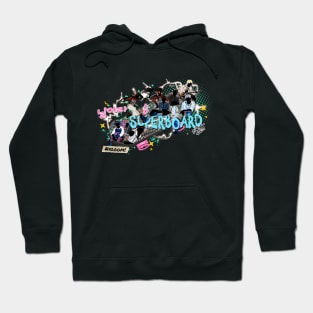 stray kids super board kpop Hoodie